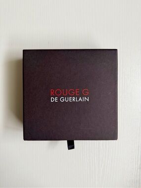 Guerlain Rouge G lipstick box